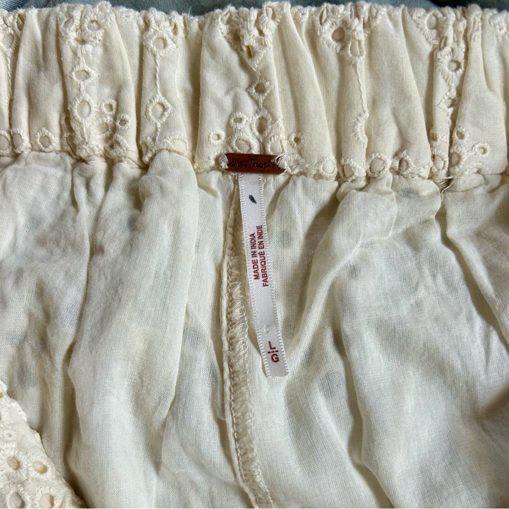 Free People Emma Embroidered Pants NWOT - Picture 6 of 8